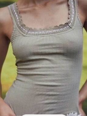 Free People Only You Lace & Ribbon Tank ✨NWT